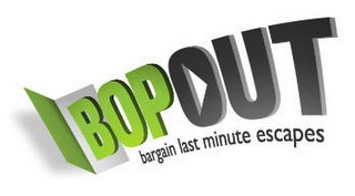 BOPOUT BARGAIN LAST MINUTE ESCAPES logo
