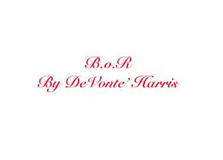 B.O.R BY DEVONTE' HARRIS logo
