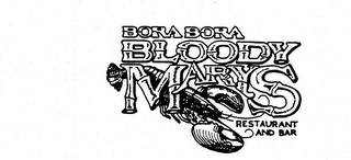 BORA BORA BLOODY MARYS RESTAURANT AND BAR logo