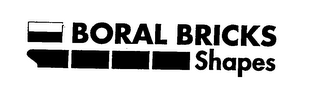 BORAL BRICKS SHAPES logo