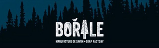 BORALE MANUFACTURE DE SAVON · SOAP FACTORY logo