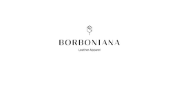 BORBONIANA LEATHER APPAREL logo
