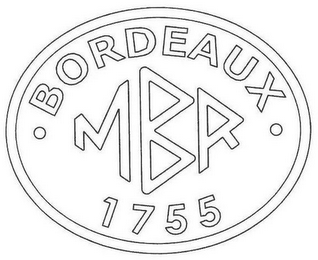· BORDEAUX · MBR 1755 logo