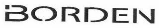BORDEN logo