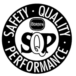 BORDEN SQP SAFETY QUALITY PERFORMANCE logo