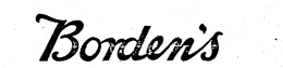 BORDEN'S logo