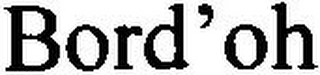BORD'OH logo