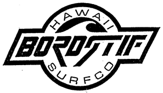 BORDSTIF HAWAII SURFCO logo