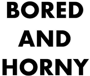 BORED AND HORNY logo