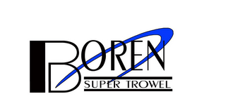 BOREN SUPER TROWEL logo
