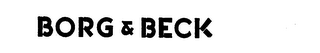BORG & BECK logo
