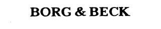 BORG & BECK logo