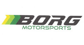 BORG MOTORSPORTS logo