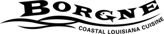 BORGNE COASTAL LOUISIANA CUISINE logo