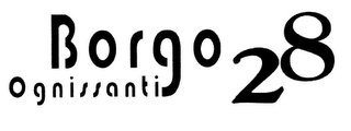 BORGO OGNISSANTI 28 logo