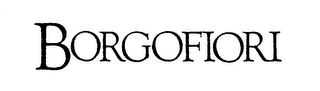 BORGOFIORI logo
