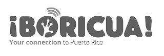 ¡BORICUA! YOUR CONNECTION TO PUERTO RICO logo