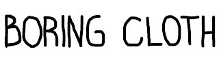 BORING CLOTH. logo
