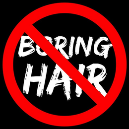 BORING HAIR logo