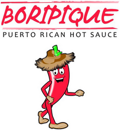 BORIPIQUE PUERTO RICAN HOT SAUCE logo