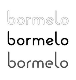 BORMELO BORMELO BORMELO logo