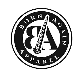 BORN AGAIN BA APPAREL logo