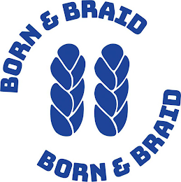 BORN & BRAID BORN & BRAID logo