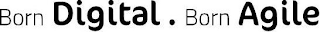 BORN DIGITAL. BORN AGILE logo