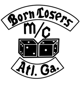 BORN LOSERS M/C ATL. GA. logo