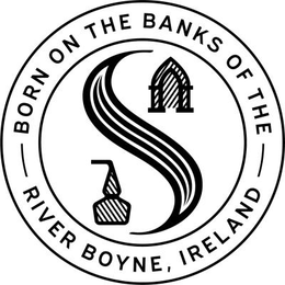 BORN ON THE BANKS OF THE RIVER BOYNE, IRELAND S logo