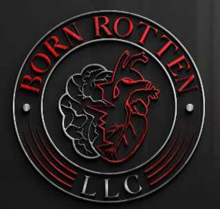 ◦ BORN ROTTEN ◦ LLC logo