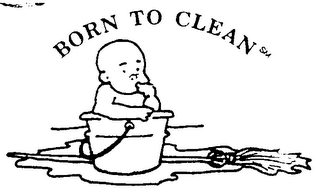 BORN TO CLEAN logo
