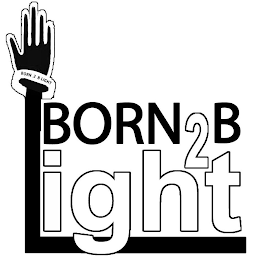 BORN2B LIGHT BORN 2 B LIGHT logo