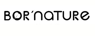 BOR'NATURE logo