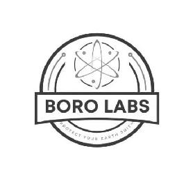 BORO LABS PROTECT YOUR EARTH SUIT logo