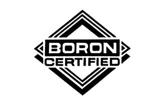 BORON CERTIFIED