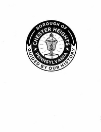 BOROUGH OF CHESTER HEIGHTS  PENNSYLVANIA  GUIDED BY OUR HISTORY logo