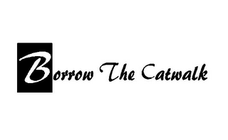 BORROW THE CATWALK logo