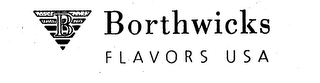 BORTHWICKS FLAVORS USA B logo