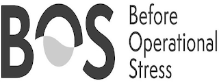 BOS BEFORE OPERATIONAL STRESS logo