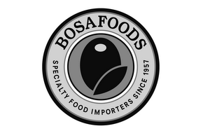 BOSA FOODS SPECIALTY FOOD IMPORTERS SINCE 1957 logo