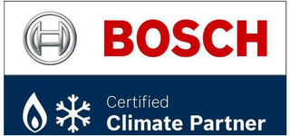 BOSCH CERTIFIED CLIMATE PARTNER logo