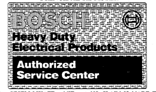 BOSCH HEAVY DUTY ELECTRICAL PRODUCTS AUTHORIZED SERVICE CENTER logo