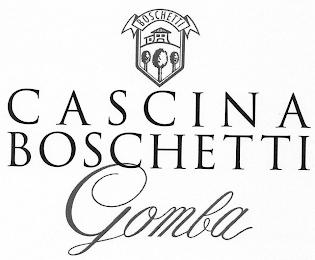 BOSCHETTI CASCINA BOSCHETTI GOMBA logo