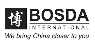 BOSDA INTERNATIONAL WE BRING CHINA CLOSER TO YOU logo