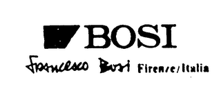 BOSI FRANCESCO BOSI FIRENZE/ITALIA logo