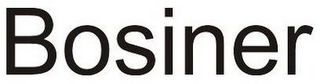 BOSINER logo