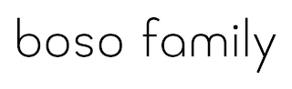 BOSO FAMILY logo