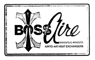 BOSS AIRE MINNEAPOLIS, MINNESOTA AIR-TO-AIR HEAT EXCHANGERS logo