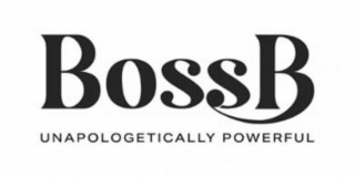 BOSS B UNAPOLOGETICALLY POWERFUL logo